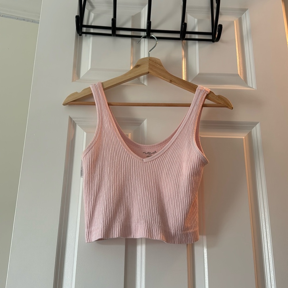 Blush pink tank top